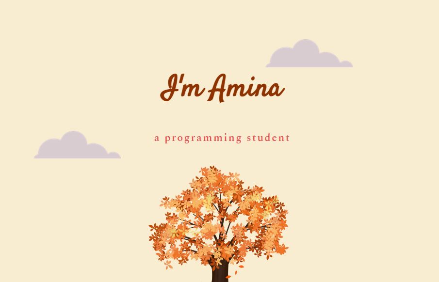 Portfolio webpage
